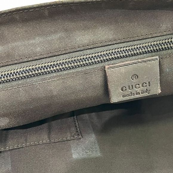 Gucci GG 145859 Brown Canvas And Leather Bag Shoulder Bag Women - Picture 9 of 9